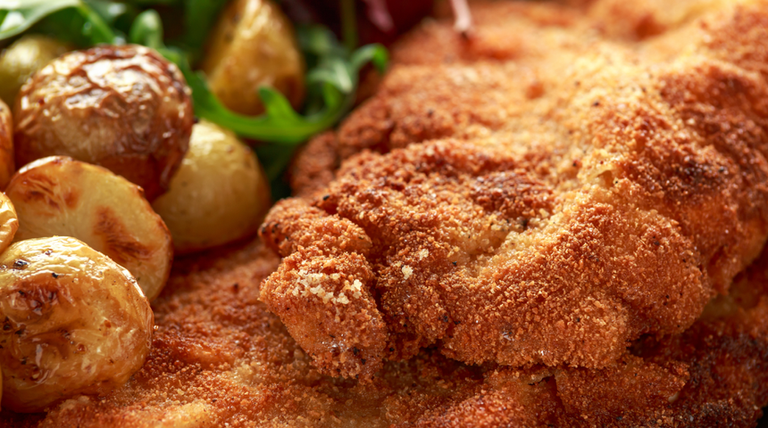 Fırında tavuk şinitzel tarifi! Çıtır çıtır tavuk şinitzel nasıl yapılır?