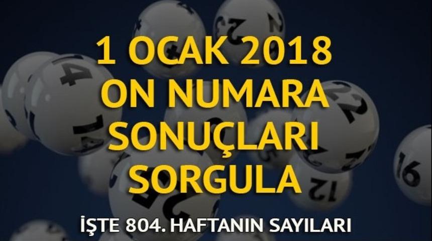 On Numara sonuçları 1 Ocak: Yılın ilk On Numara çekilişinde kazanan 2 kişi! İşte On Numara sonucu