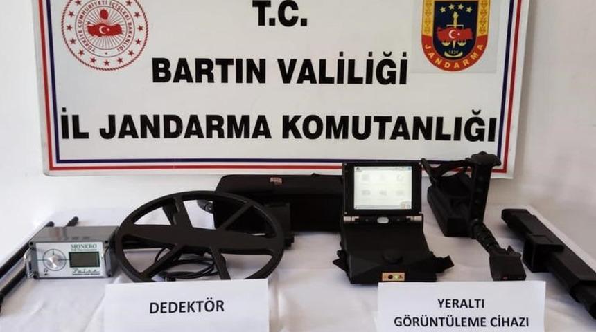 Yeraltı görüntüleme cihazıyla kaçak kazı yapanlar yakalandı!