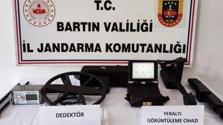 Yeraltı görüntüleme cihazıyla kaçak kazı yapanlar yakalandı!