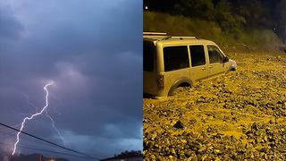 Kastamonu'da hayatı felç eden sağanak! Yıldırım düştü yangın çıktı, heyelan nedeniyle kara yolu ulaşıma kapandı