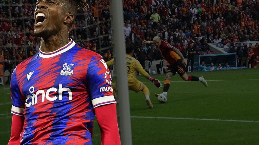 Fenerbahçe'nin stadyumunda maç izleyen Zaha'nın menajeri şimdi de Galatasaray maçında!