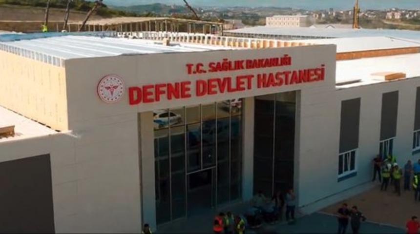 Defne Devlet Hastanesi nerede, hangi il sınırları içerisinde? Defne Devlet Hastanesi hizmete açılıyor