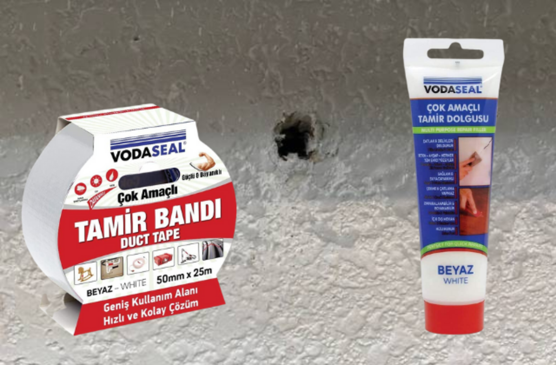 Evinizdeki duvar deliklerini sıva ile uğraşmadan kolaylıkla kapatabileceğiniz yöntemler