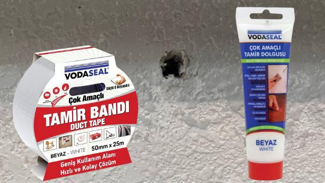 Evinizdeki duvar deliklerini sıva ile uğraşmadan kolaylıkla kapatabileceğiniz yöntemler