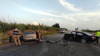 Hatay'da trafik kazasında 2 kişi öldü, 4 kişi yaralandı