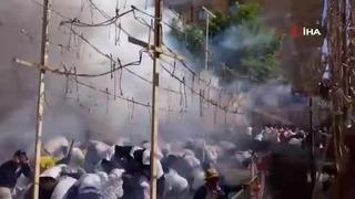 İtalya'daki festivalde korkunç anlar! Patlayan havai fişekler ortalığı savaş alanına çevirdi