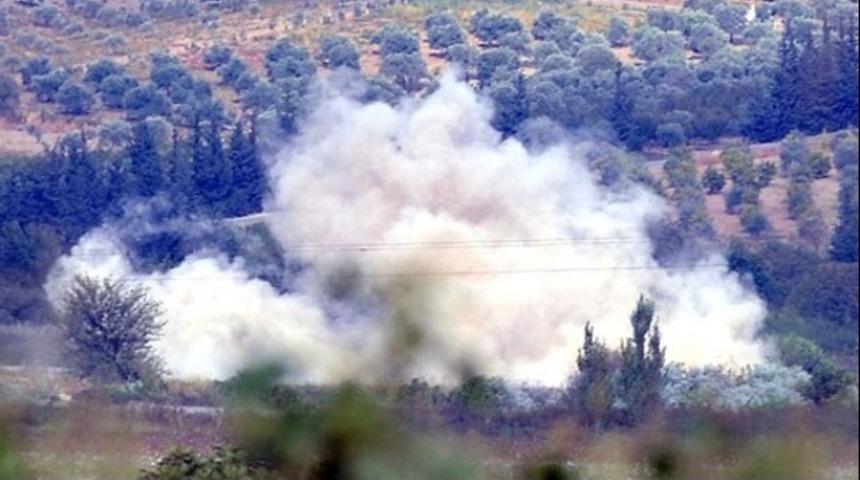 Suriye'den atılan top mermisi karakol yakınına d&uuml;şt&uuml;! 