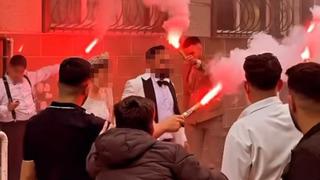 Düğünden sonra polisler damadı evinde yakaladı! Dehşete düşüren görüntüler... 