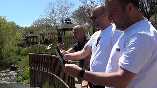 İzlemek için Türkiye'nin birçok kentinden geldiler! Görsel şölen