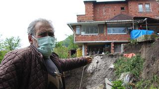 Bir aydır gözlerine uyku girmiyor! Bir ay önceki heyelan hayatlarını felç etti: 'Her gelen fotoğraf çekip gidiyor' diyerek sitem etti