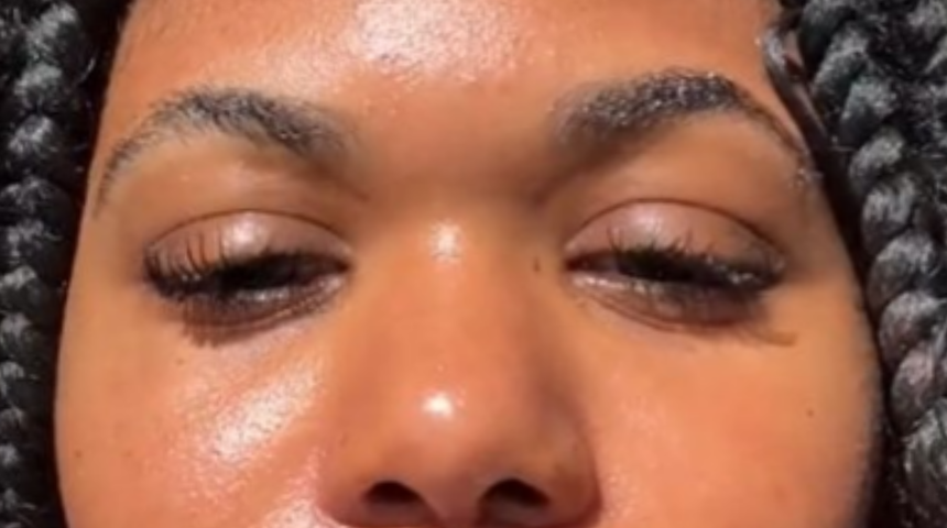 Dudağına yaptırdığı dövme TikTok'ta olay oldu! "Acı çekiyorum"