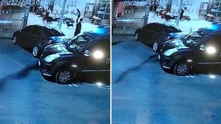 Laf atıp tartıştığı kişilere Pitbull ile saldırdı! Korku dolu anlar kamerada