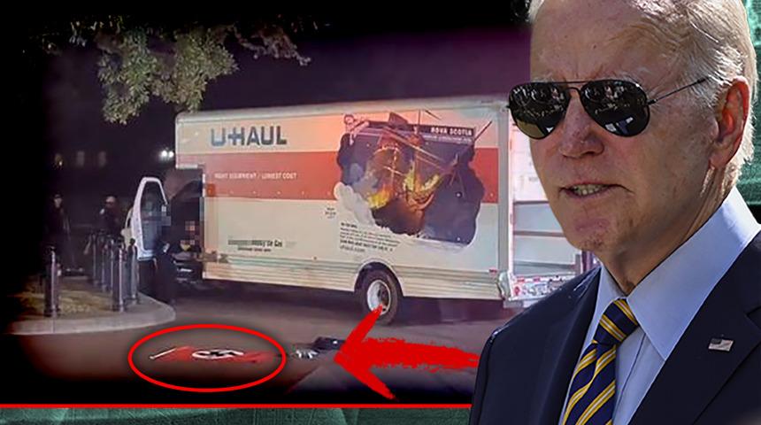 Beyaz Saray'da 'Nazi' paniği: ABD alarma geçti! Araçtan çıkan bayrak tedirgin etti, ABD Gizli Servisi'nden açıklama geldi