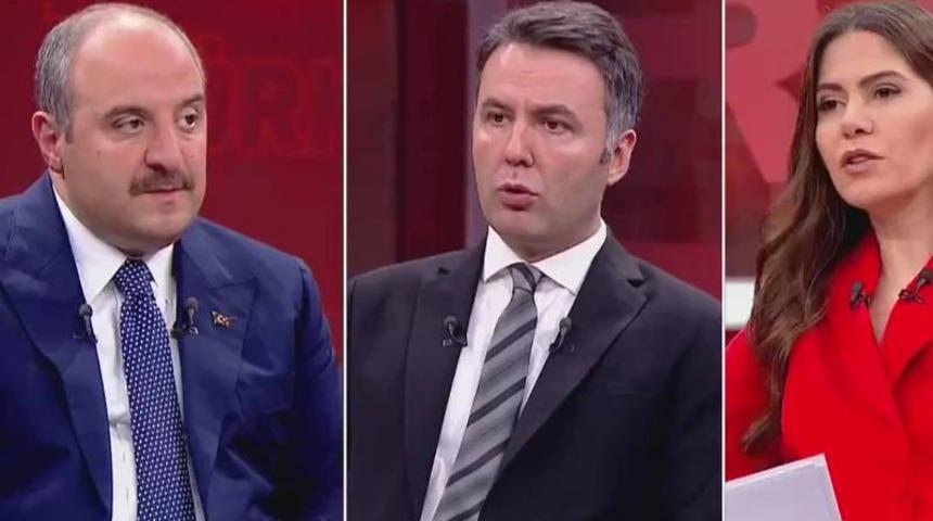 Canlı yayındaki 'TRT' diyaloğu gündem oldu! Bakan Varank eleştirilere böyle yanıt verdi: Ben de çıkmıyorum!