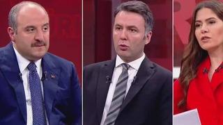 Canlı yayındaki 'TRT' diyaloğu gündem oldu! Bakan Varank eleştirilere böyle yanıt verdi: Ben de çıkmıyorum!