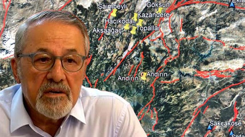 Prof. Dr. Naci Görür uyardı! 'Adana Havzasına doğru deprem bu bölgeden itibaren ilerleyecek'