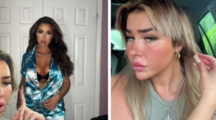 G&uuml;r ve uzun sa&ccedil;larını evde yaptığı boyayla mahvettiğini g&ouml;sterdi! "Sa&ccedil;ımı tamamen kestim" 