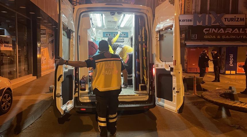 Kayseri'de bir kişi silahla yaralandı