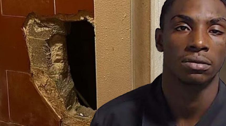 Hapishanede ilginç intikam planı! Kaçmayı düşünmedi bile... Yan hücresindeki adama saldırmak için duvara tünel açtı