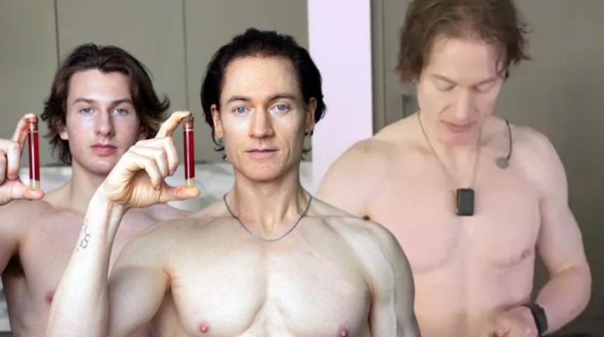 Gençleşmek için yılda 2 milyon dolar harcıyor! Son girişimi çok konuşuldu... 17 yaşındaki oğlunun kanını enjekte etti