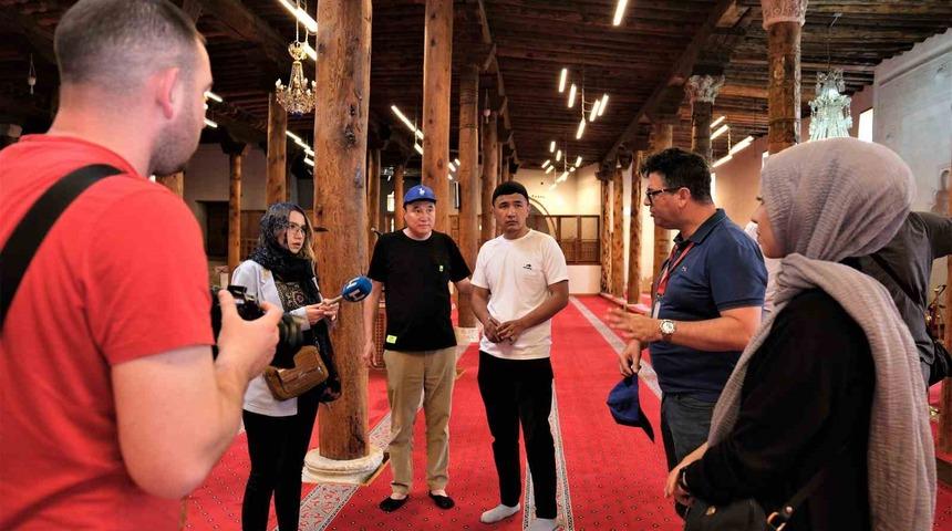 Yurt dışından gelen influencerlar ve basın mensupları Sivrihisar&rsquo;ı keşfetti