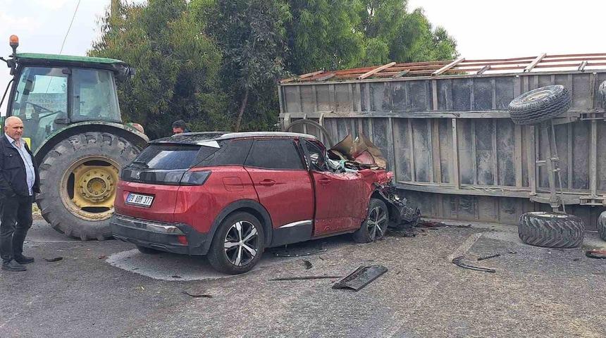 Söke’de trafik kazası: 1 yaralı