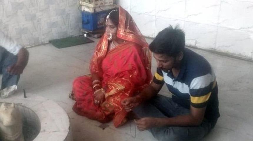 “Annemi getireceğim” bahanesiyle düğünden kaçan damadı gelin 20 kilometre kovaladı! Sonunda nikah masasına oturttu