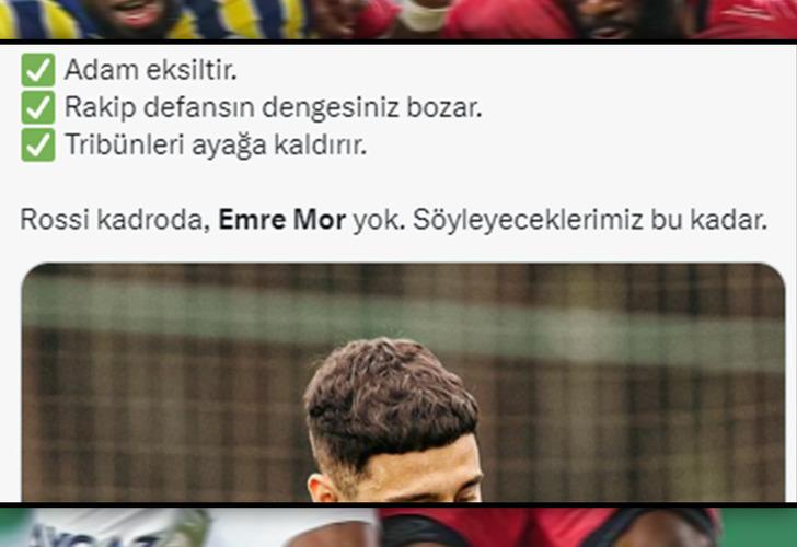 Maça dakikalar kala belli oldu! Jorge Jesus Emre Mor'u ilk 18'e bile almadı, tepkiler çığ gibi büyüdü G2
