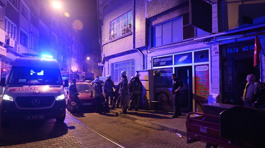 Fatih’teki iş yerinde çıkan yangında 4’ü ağır 6 kişi yaralandı