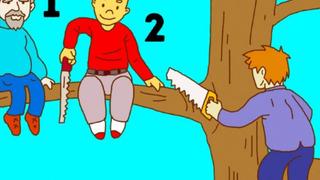 Resimdeki en şanssız kişi seçiminiz karakter özelliklerinizi belirliyor