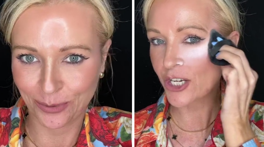 52 yaşındaki kadın uyguladığı makyaj trendiyle yıllara meydan okuyor! Bu trend en az 20 yaş gençleştiriyor