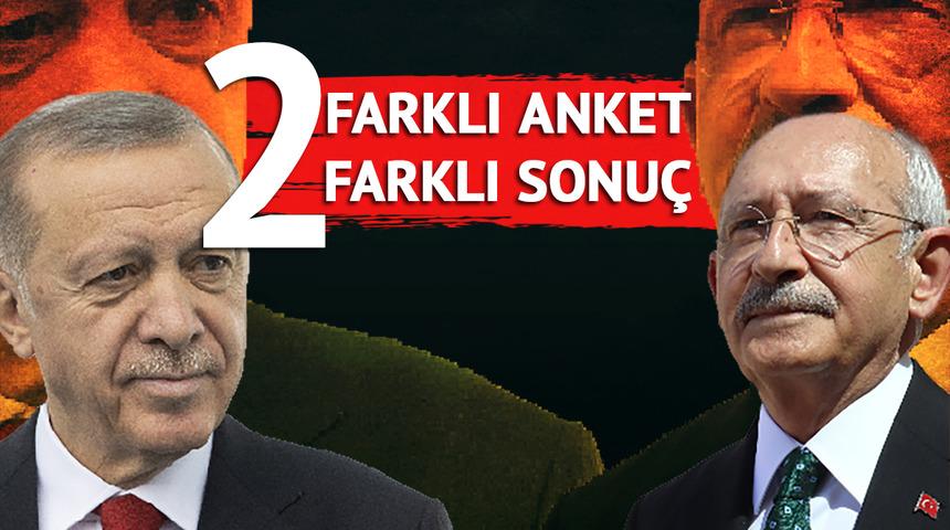 Birinde makas açıldı, birinde kıl payı farkla bitti! İkinci tur için iki farklı anket sonucu: 'Cumhurbaşkanı Erdoğan mı Kemal Kılıçdaroğlu mu?' O detay damgasını vurdu