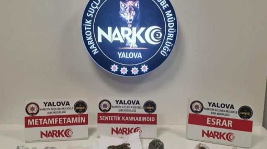 Yalova'da gözaltına alınan 9 uyuşturucu şüphelisinden 4'ü tutuklandı