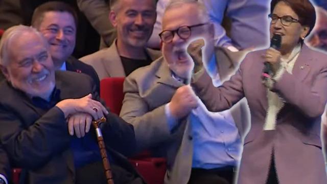 Meral Akşener sahneden İlber Ortaylı'ya seslendi... Salon kahkahaya boğuldu!