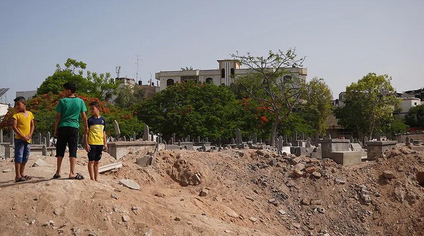Filistinlilerin gömüldüğü toplu mezarların yeri tespit edildi