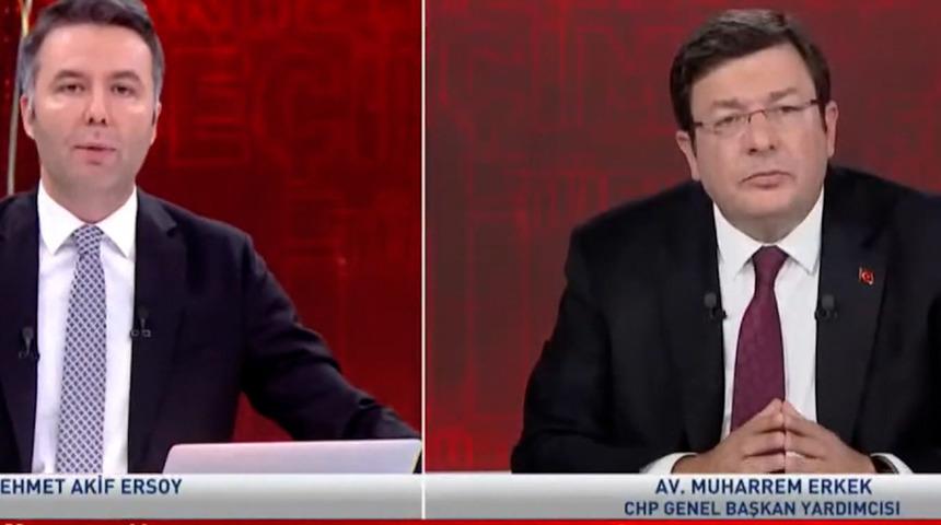 Canlı yayında  ‘kayyum’ diyaloğu gündem yarattı! CHP'li Erkek ısrarla o ifadeyi kullanmadı