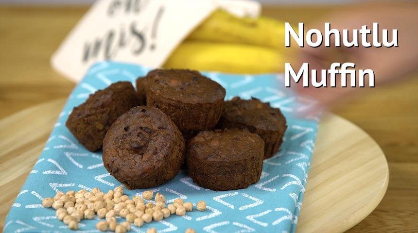 Sadece üç malzeme: Nohutlu muffin