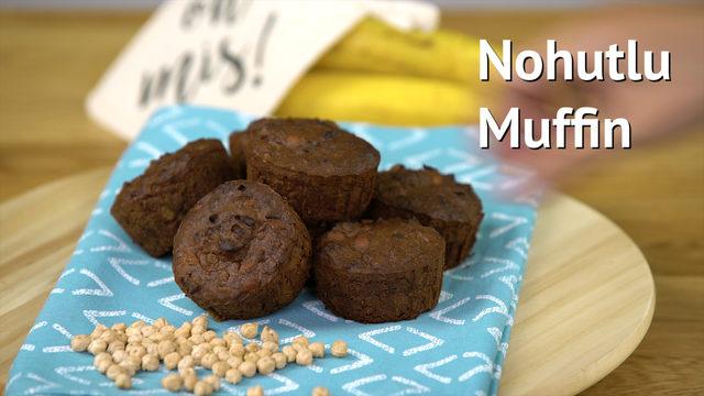 Sadece üç malzeme: Nohutlu muffin