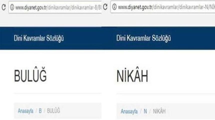 Diyanet'in b&uuml;y&uuml;k tartışma yaratan s&ouml;zl&uuml;ğ&uuml; artık yok!