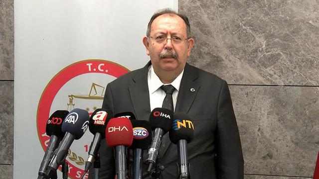 YSK Başkanı Ahmet Yener'den seçim sonuçlarıyla ilgili yayın yasağı açıklaması