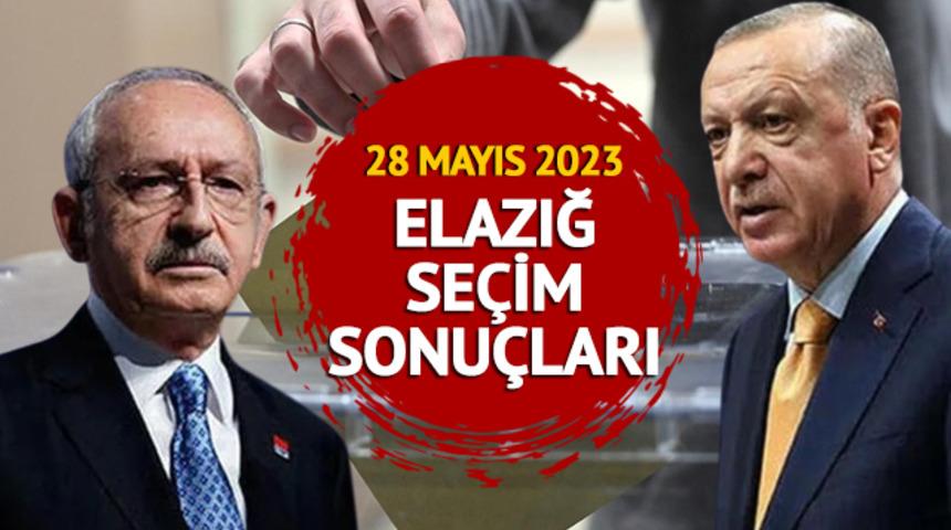 ELAZIĞ CUMHURBAŞKANLIĞI 2. TUR SEÇİM SONUÇLARI SON DAKİKA: YSK 28 Mayıs 2023 Elazığ seçim sonuçları ve Erdoğan - Kılıçdaroğlu oy oranları!