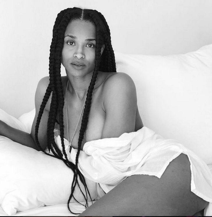 Ciara soyundu fotoğraflarını kocası çekti! G4