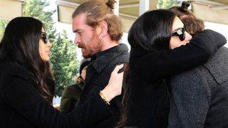 İdil Fırat’ı acı gününde Engin Öztürk yalnız bırakmadı