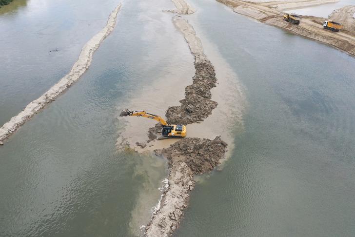 Meriç ve Tunca Nehirlerindeki çalışmalar havadan görüntülendi! Vali, "İlimizin güvenliği açısından çok önemli bir adım" diyerek duyurdu... "Proje birkaç yıl sürecek" G3