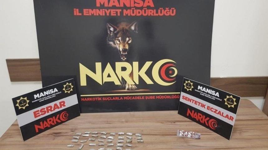 Manisa’da uyuşturucuyla mücadele devam ediyor
