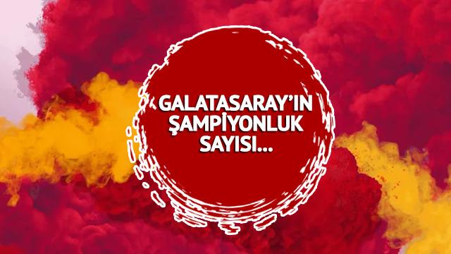 Galatasaray kaç kez şampiyon oldu? Sezon sezon Süper Lig'de Galatasaray'ın şampiyonluk sayısı...