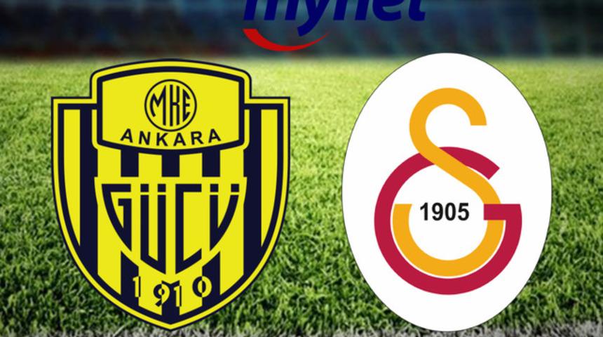 Ankaragücü Galatasaray maçı şifresiz, canlı izlenir mi? Ankaragücü Galatasaray maçı kaç kaç?