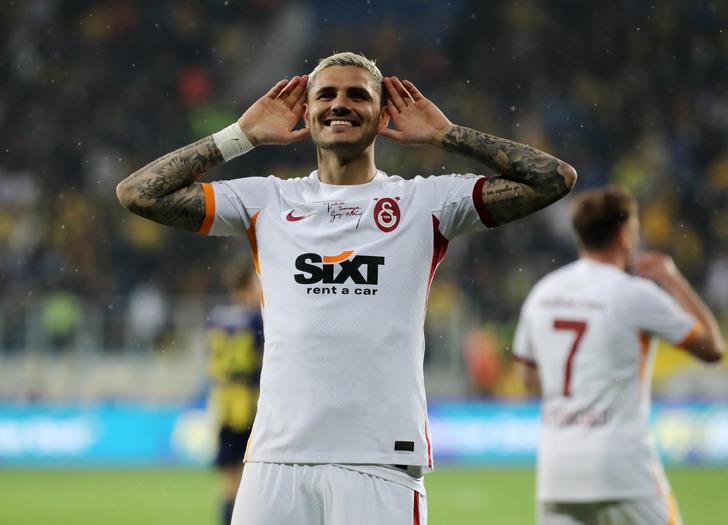 Süper Lig'de şampiyon Galatasaray oldu, Icardi'nin yıldızlaştığı maçta Sarı-Kırmızılılar Ankaragücü'nü 4-1 mağlup ederek ipi göğüsledi! G1