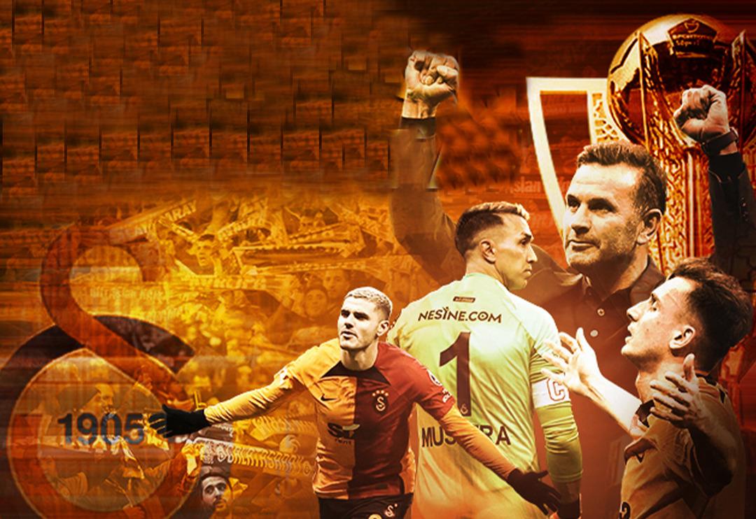 S&uuml;per Lig'de şampiyon Galatasaray oldu, Icardi'nin yıldızlaştığı ma&ccedil;ta Sarı-Kırmızılılar Ankarag&uuml;c&uuml;'n&uuml; 4-1 mağlup ederek ipi g&ouml;ğ&uuml;sledi!